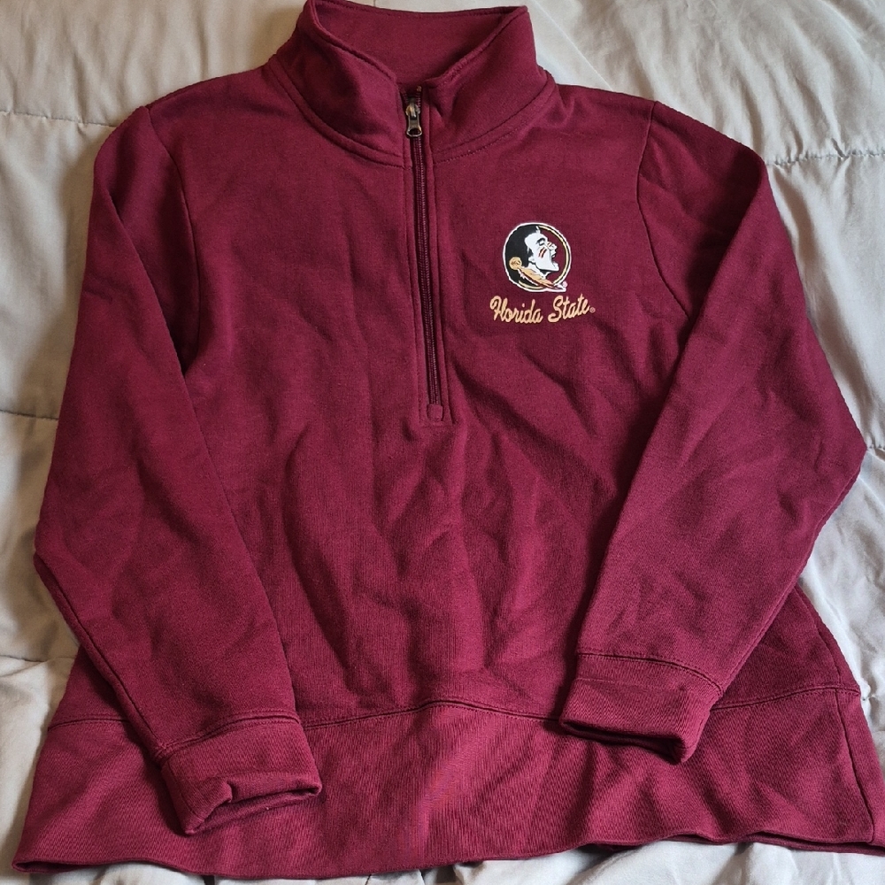Knights Apparel Maroon Cozy Quarter-Zip Pullover
